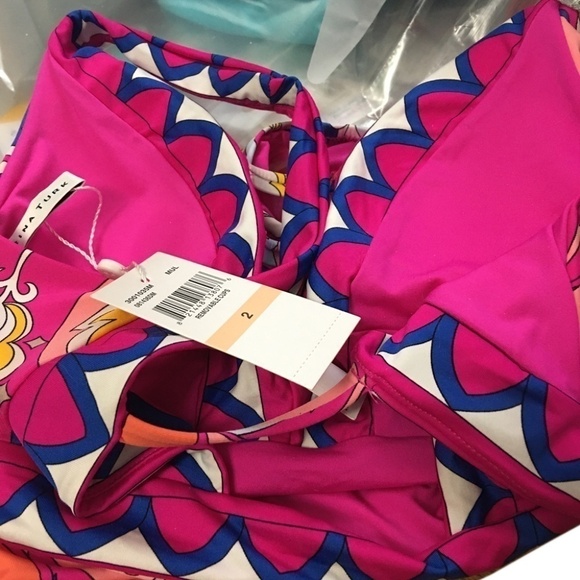 Trina Turk Swimsuit Swim & Spa Collection Sevilla One Piece Bold Print Sexy - Picture 12 of 15